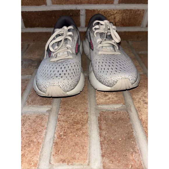 Brooks Womens (8 Medium B) Ghost 16 Gray Cushioned Running Shoes EXCELLENT - Picture 6 of 8